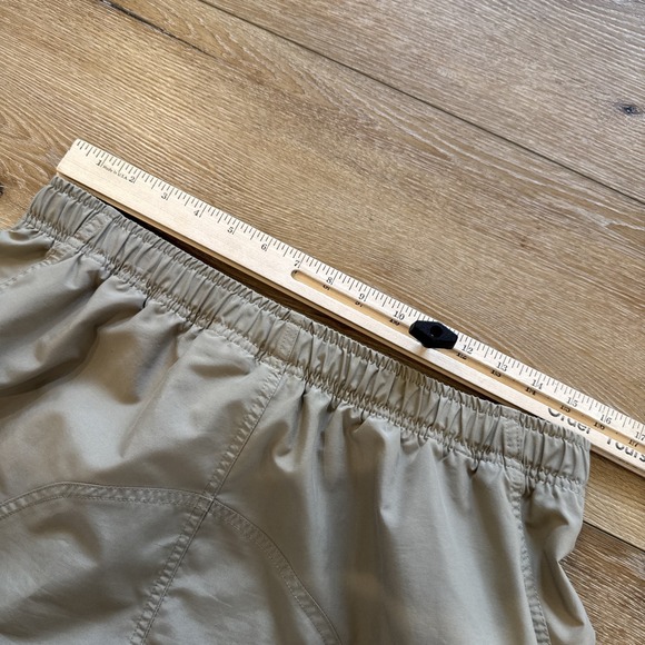 Vintage Nike ACG Shorts Mens XL Khaki Belted Outdoors Gorpcore Y2K Cargo 9" - Picture 4 of 9